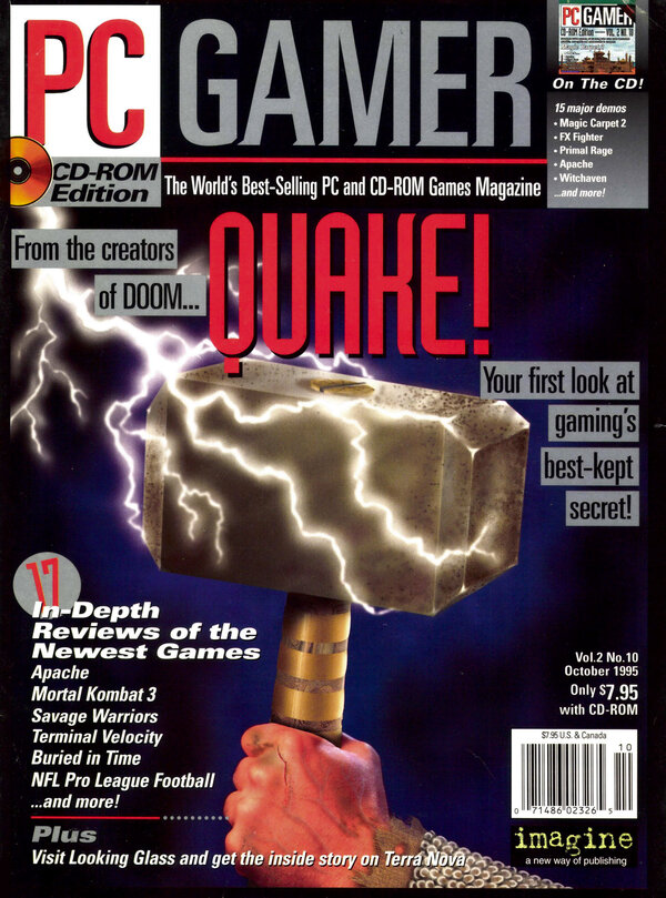 PC Gamer   Issue 017   October 1995 cover